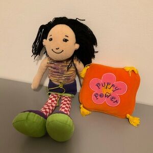 Manhattan Toys Groovy Girl + Pillow vintage
